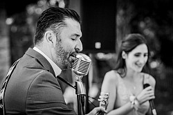 `@michelgrimaldiofficiel Chanteur Musicien Cocktail de mariage Photo @babouckatelier