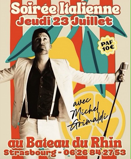 Michel Grimaldi Chante L'Italie